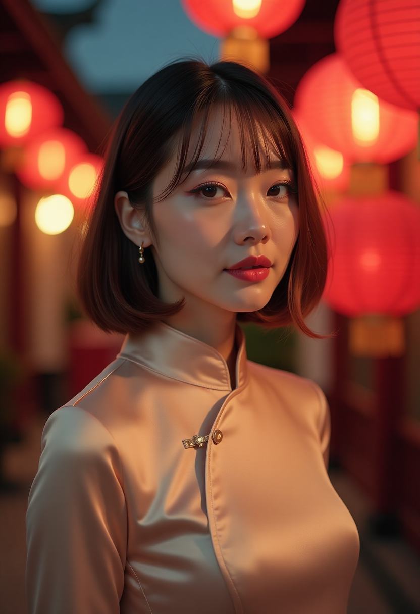 她和他的春天海报